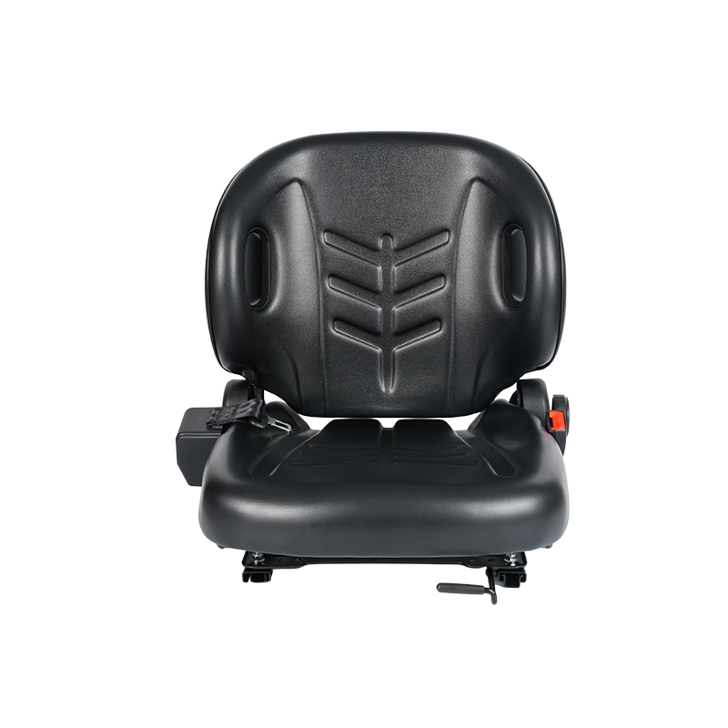 BF2-2 Universa Electric stacker Operator Seat - Waterproof Black Coated 4-Way Stretch cloth PVC na may OPS Sensor Switch at Adjustable Backrest Compatible sa Hangcha, Toyota