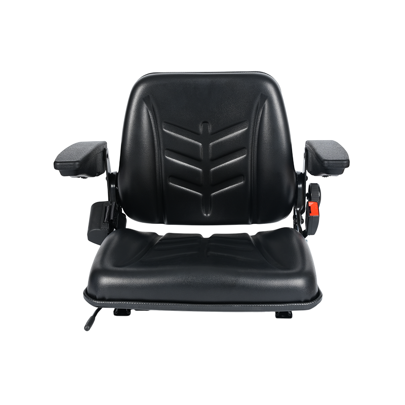 BF8-2ABCD Kumportableng Kaligtasan Matipid na Forklift Seat para sa Internal combustion forklift na may Seat Belt