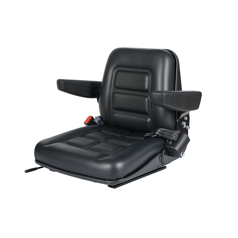 BF1-3AB CE Certified Premium Adjustable Mechanical Suspension Forklift Seat para sa Mga Electric Forklift na may Weight Adjustment at Armrests