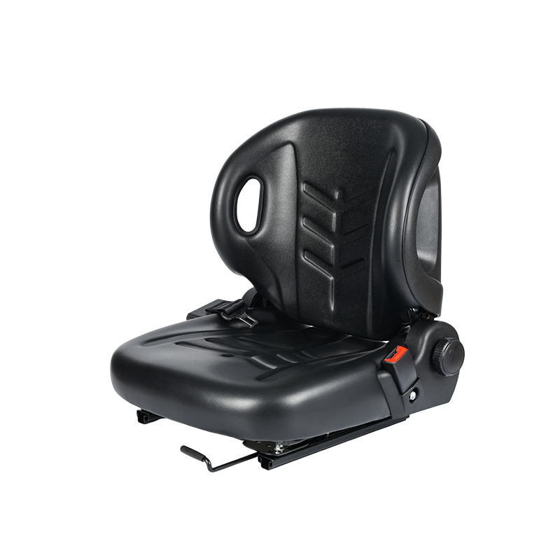 BF2-2 Universa Electric stacker Operator Seat - Waterproof Black Coated 4-Way Stretch cloth PVC na may OPS Sensor Switch at Adjustable Backrest Compatible sa Hangcha, Toyota