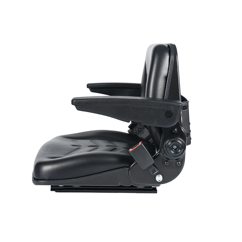 BF8-2ABCD Kumportableng Kaligtasan Matipid na Forklift Seat para sa Internal combustion forklift na may Seat Belt