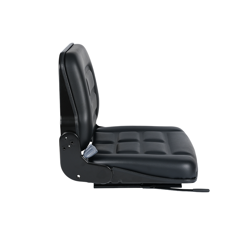 BF1-1 Durable Ergonomic Certified Forklift Seat para sa Internal Combustion Forklift na may Black Vinyl