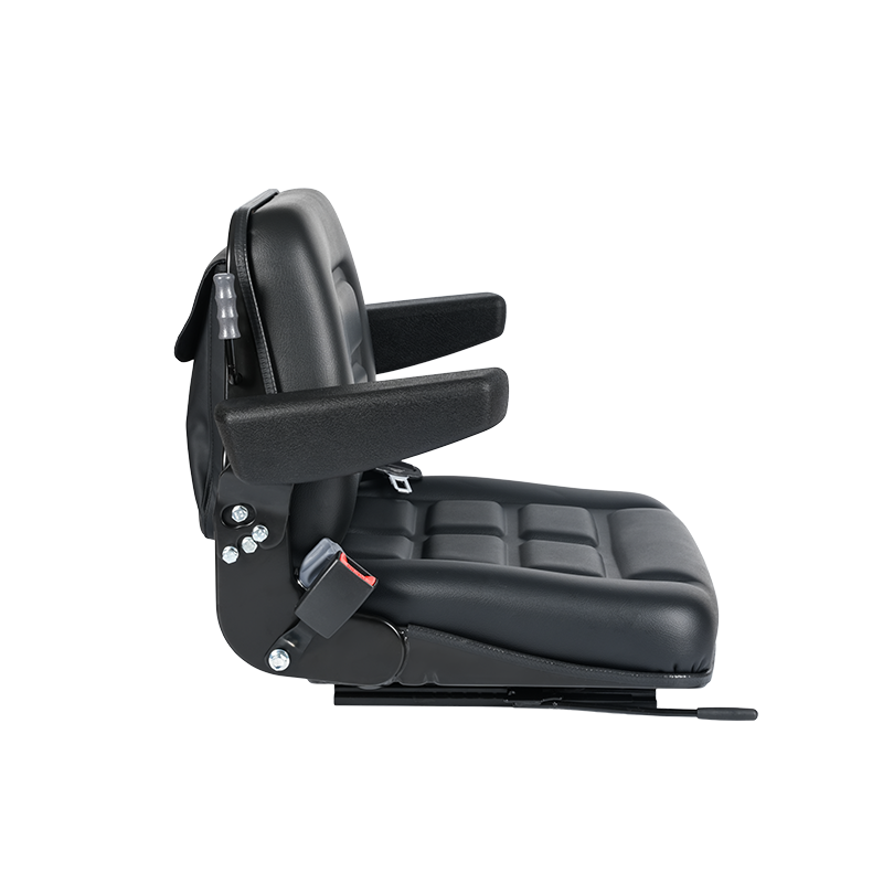 BF1-3AB CE Certified Premium Adjustable Mechanical Suspension Forklift Seat para sa Mga Electric Forklift na may Weight Adjustment at Armrests