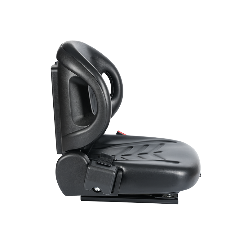 BF2-2 Universa Electric stacker Operator Seat - Waterproof Black Coated 4-Way Stretch cloth PVC na may OPS Sensor Switch at Adjustable Backrest Compatible sa Hangcha, Toyota