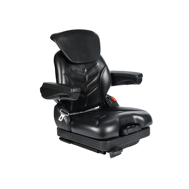 BF16MCD EN13490 IT1+IT2 at ISO7096 Dual-Certified Low-Profile Mechanical Suspension Seat Pinagsamang seatbelt at OPS switch