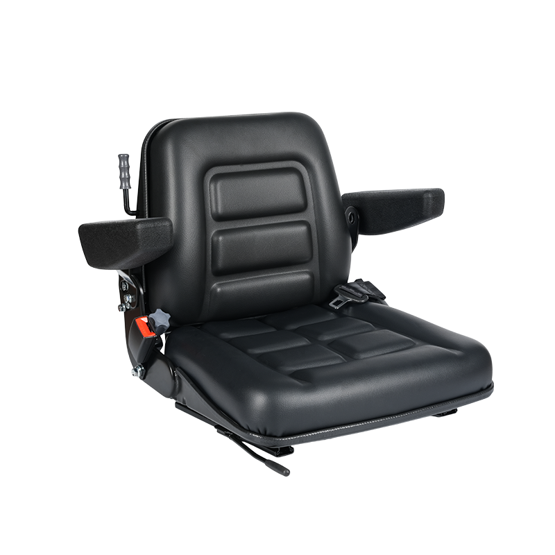 BF1-3AB CE Certified Premium Adjustable Mechanical Suspension Forklift Seat para sa Mga Electric Forklift na may Weight Adjustment at Armrests