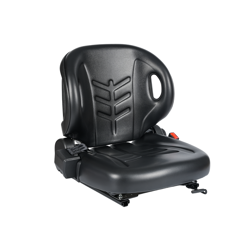 BF2-2 Universa Electric stacker Operator Seat - Waterproof Black Coated 4-Way Stretch cloth PVC na may OPS Sensor Switch at Adjustable Backrest Compatible sa Hangcha, Toyota