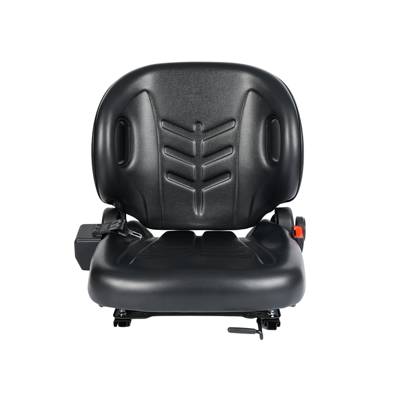 BF2-2 Universal Fit Flatbed Seat para sa Airport Tractors na may 60° Recline, Retractable Seatbelt at Doc Box
