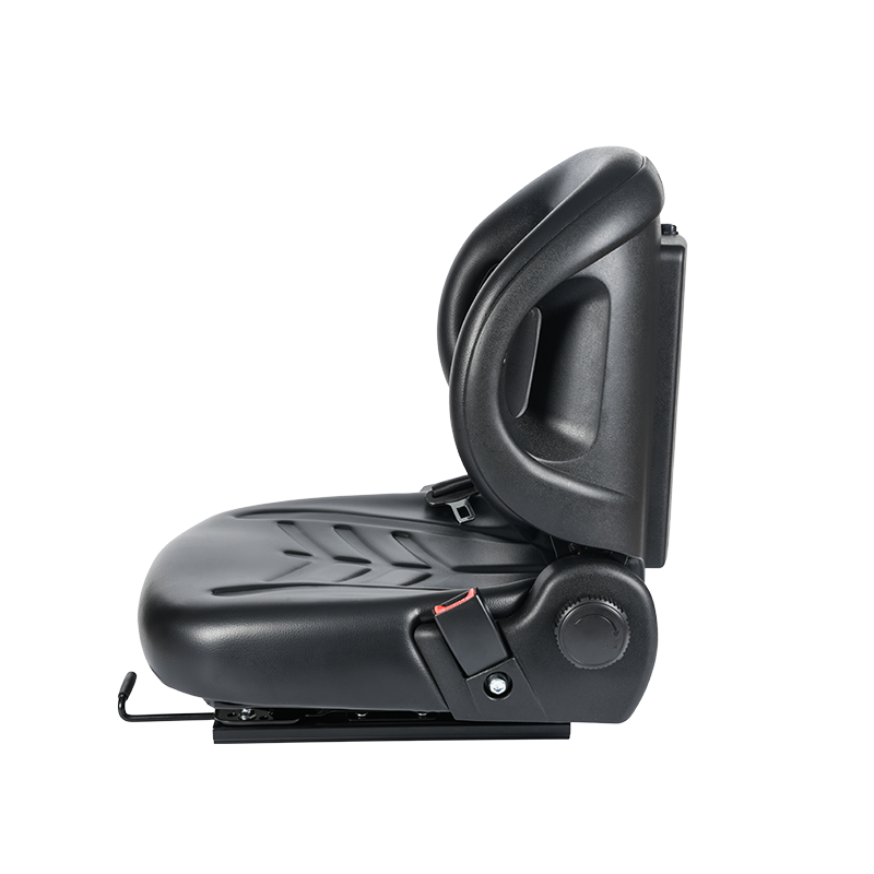 BF2-2 Universal Fit Flatbed Seat para sa Airport Tractors na may 60° Recline, Retractable Seatbelt at Doc Box