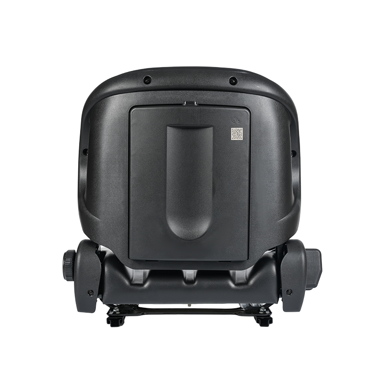 BF2-2 Universal Fit Flatbed Seat para sa Airport Tractors na may 60° Recline, Retractable Seatbelt at Doc Box