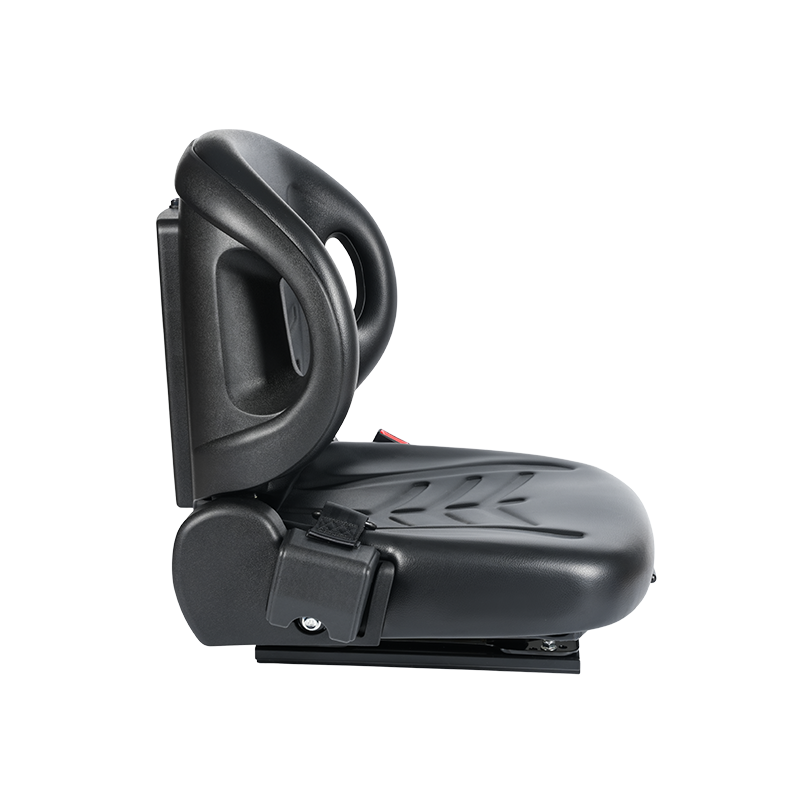 BF2-2 Universal Fit Flatbed Seat para sa Airport Tractors na may 60° Recline, Retractable Seatbelt at Doc Box